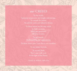 Delta Zeta Creed