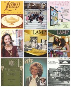lamp archive collage