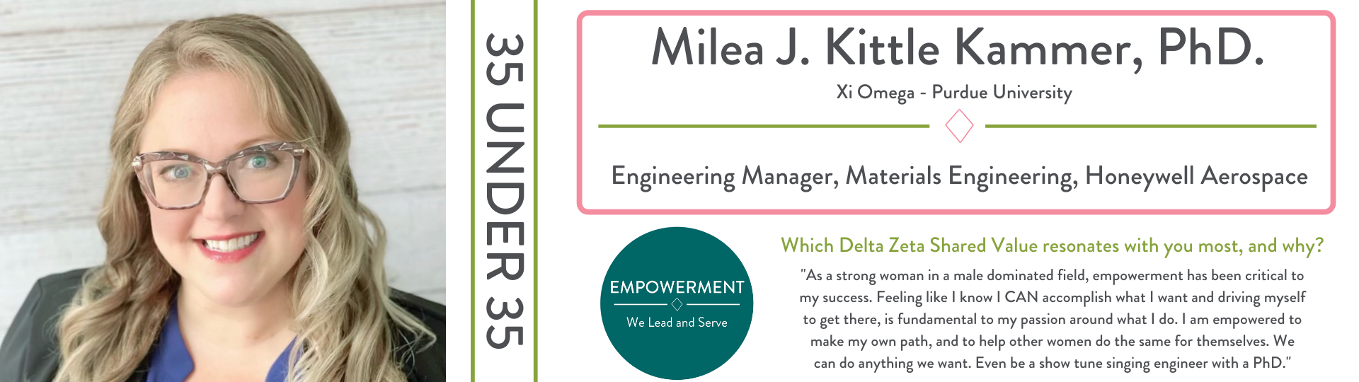 Milea J. Kittle Kammer, PhD.