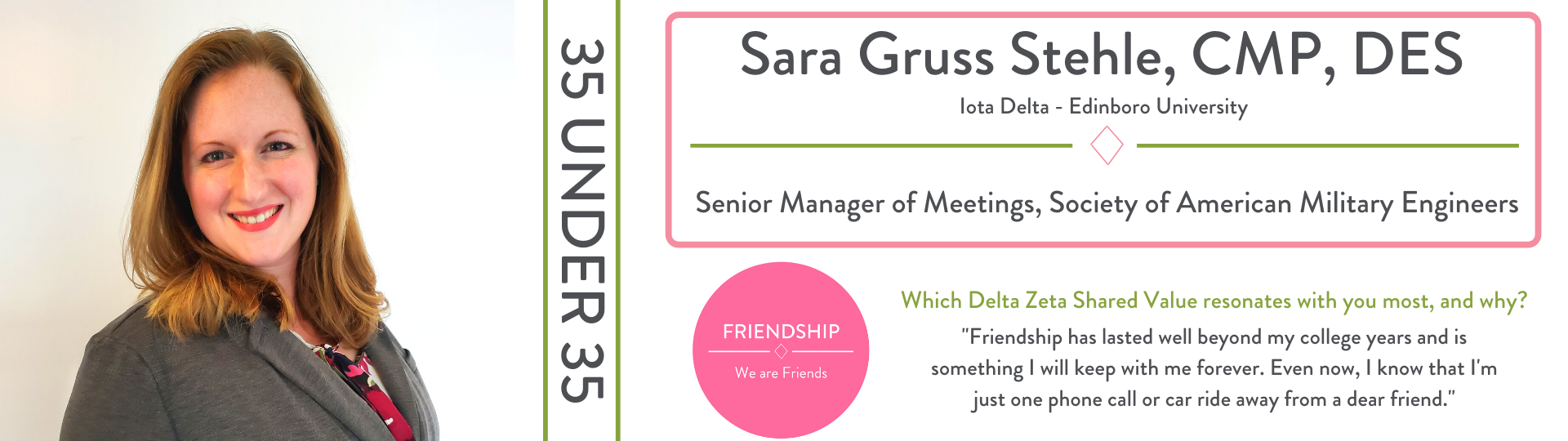 Sara Gruss Stehle, CMP, DES