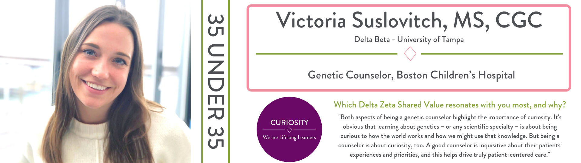 Victoria Suslovitch, MS, CGC