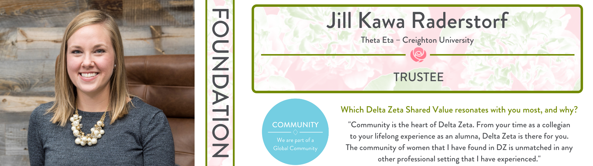 Foundation Trustees-Jill Kawa Raderstorf