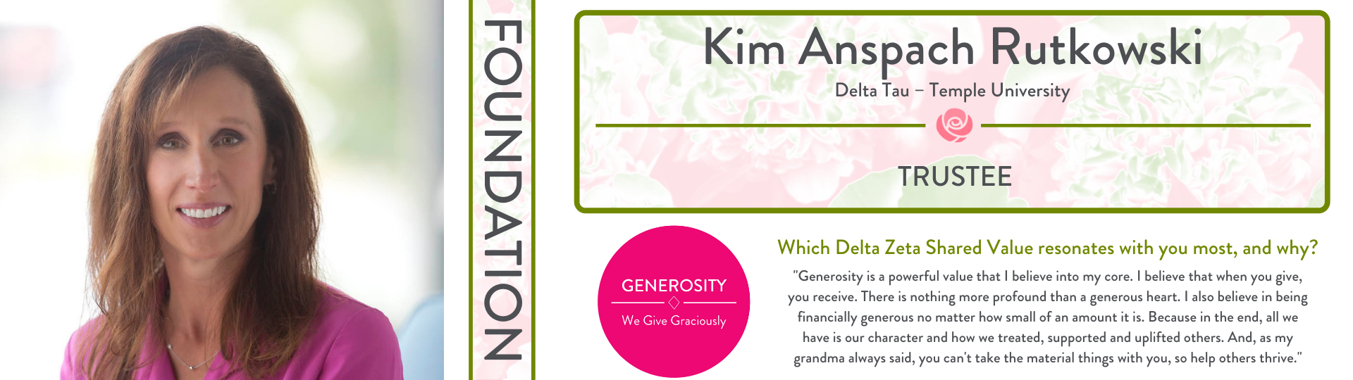 Foundation Trustees-Kim Anspach Rutkowski