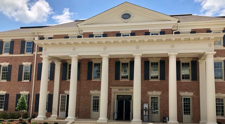 Featured House Alpha Gamma University of Alabama Delta Zeta
