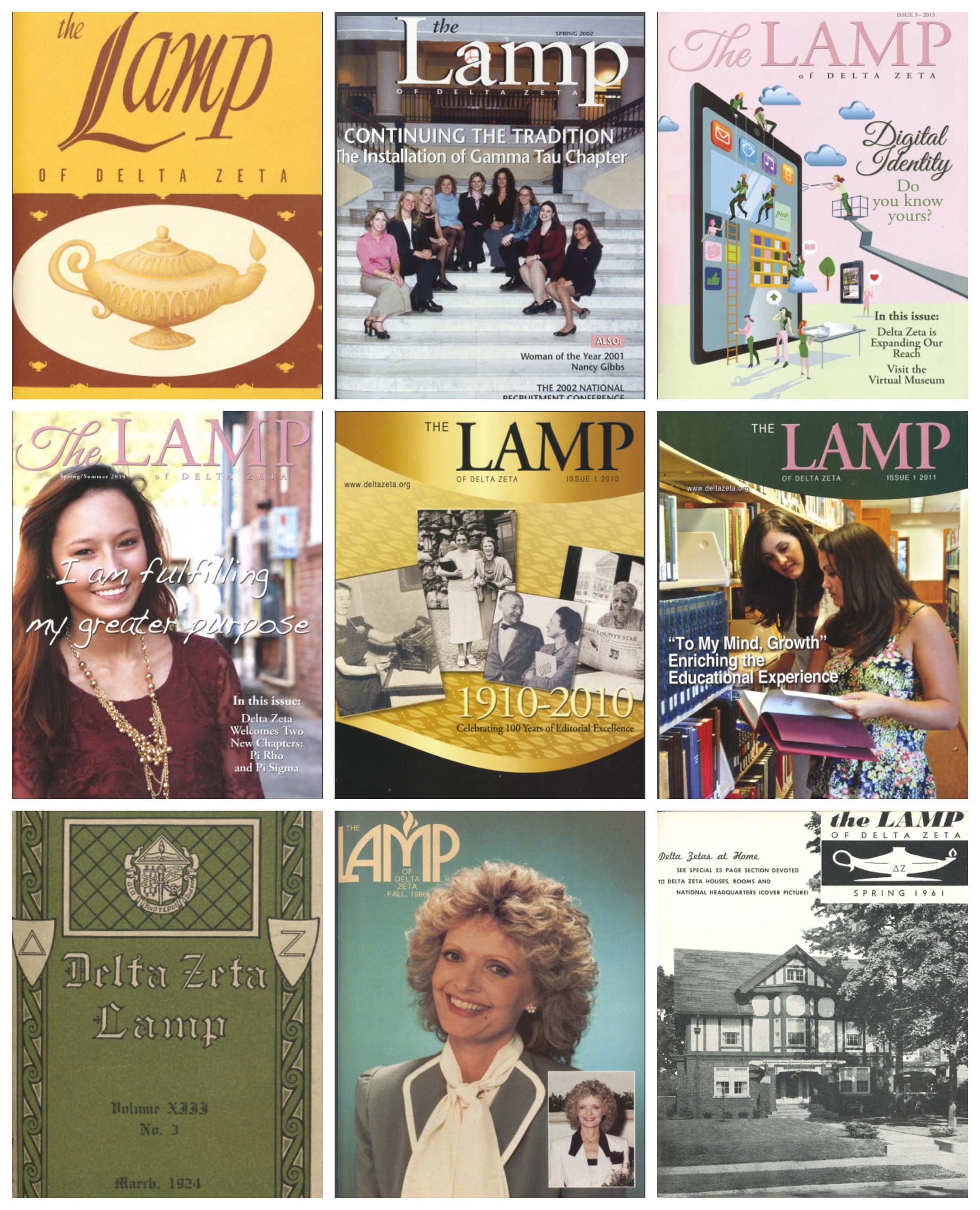 lamp-archive-collage-small The LAMP of Delta Zeta
