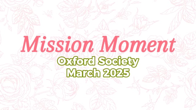 Video Thumbnail: March Mission Moment