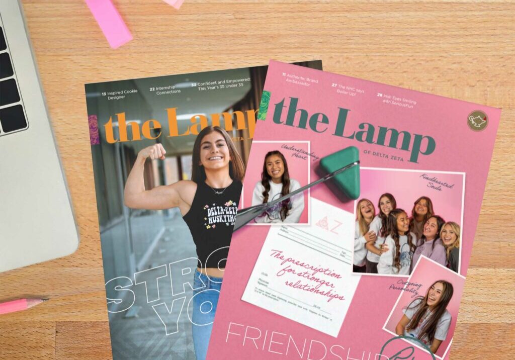 LAMP Side by Side Delta Zeta Women's Membership Organization | Delta Zeta Sorority
